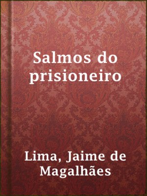 Salmos do prisioneiro - ebook